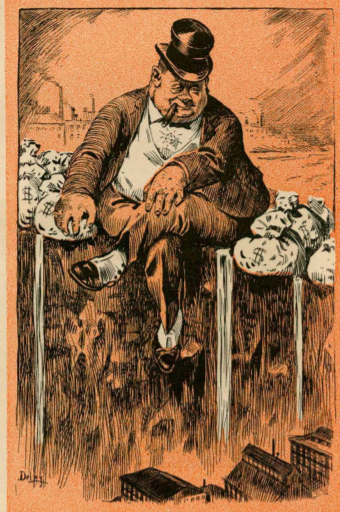 Caricature of the Power Companies